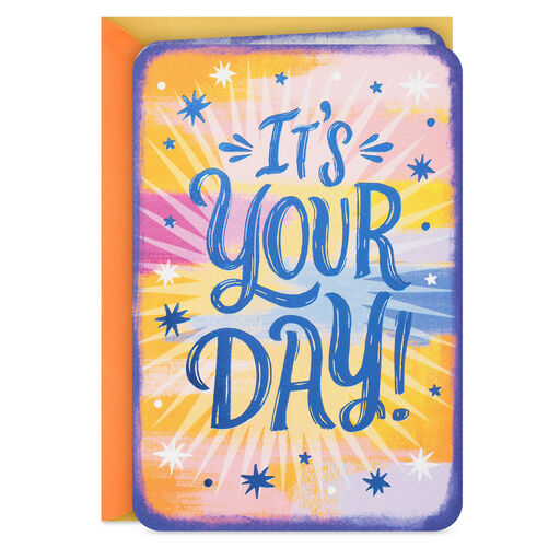 Celebrating Your Big Day Card, 