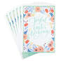 Pastel Flowers Easter Cards, Pack of 6, , large image number 1