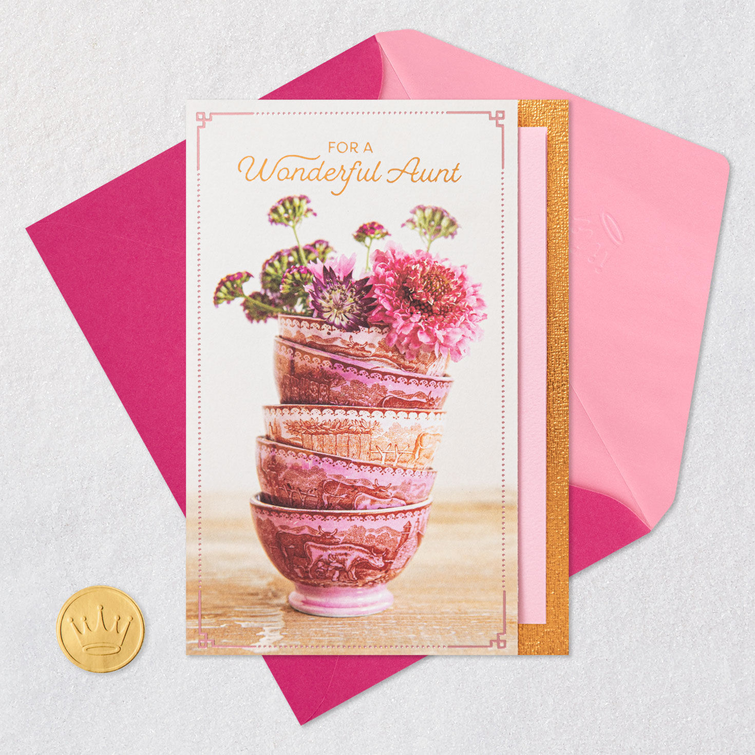 You're a Wonderful Woman Mother's Day Card for Aunt, , large image number 6