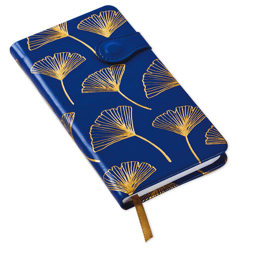 Gingko Leaves Hardcover Slim Journal, 