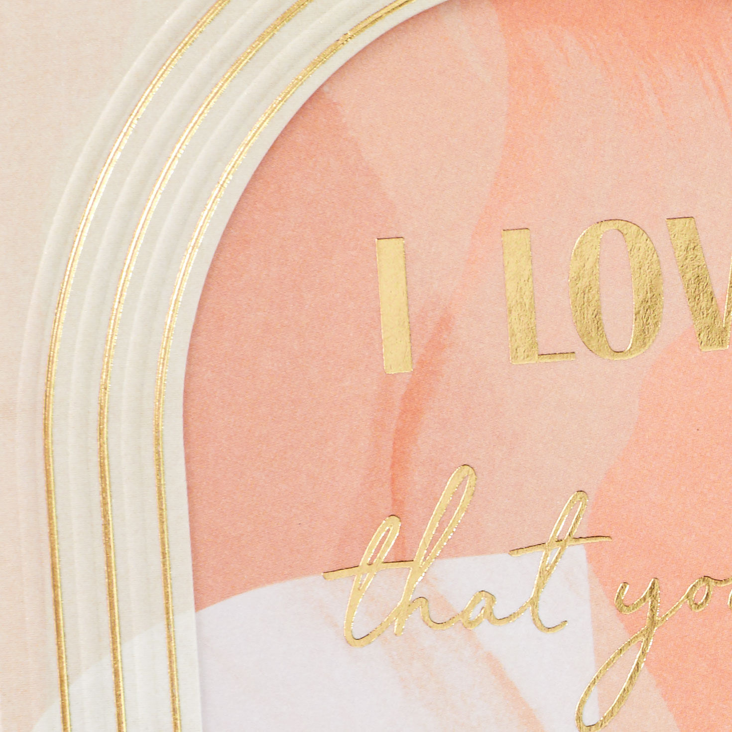 Gold Arch Design Birthday Card for Daughter Card Front Detail image number 4