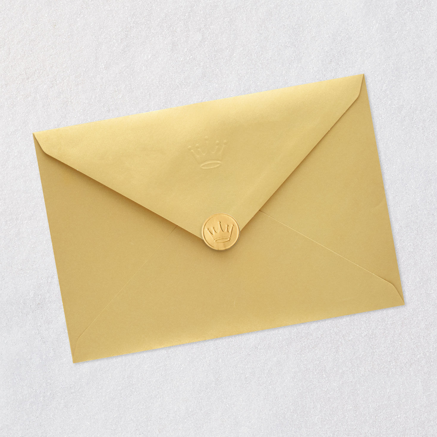 Purple and Gold Butterflies Wedding Card Envelope Back with Seal image number 7