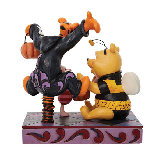 Jim Shore Disney Winnie the Pooh and Friends Halloween Figurine, 6.69", 