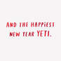 Happiest Holidays Yeti Venmo Holiday Card, , large image number 2