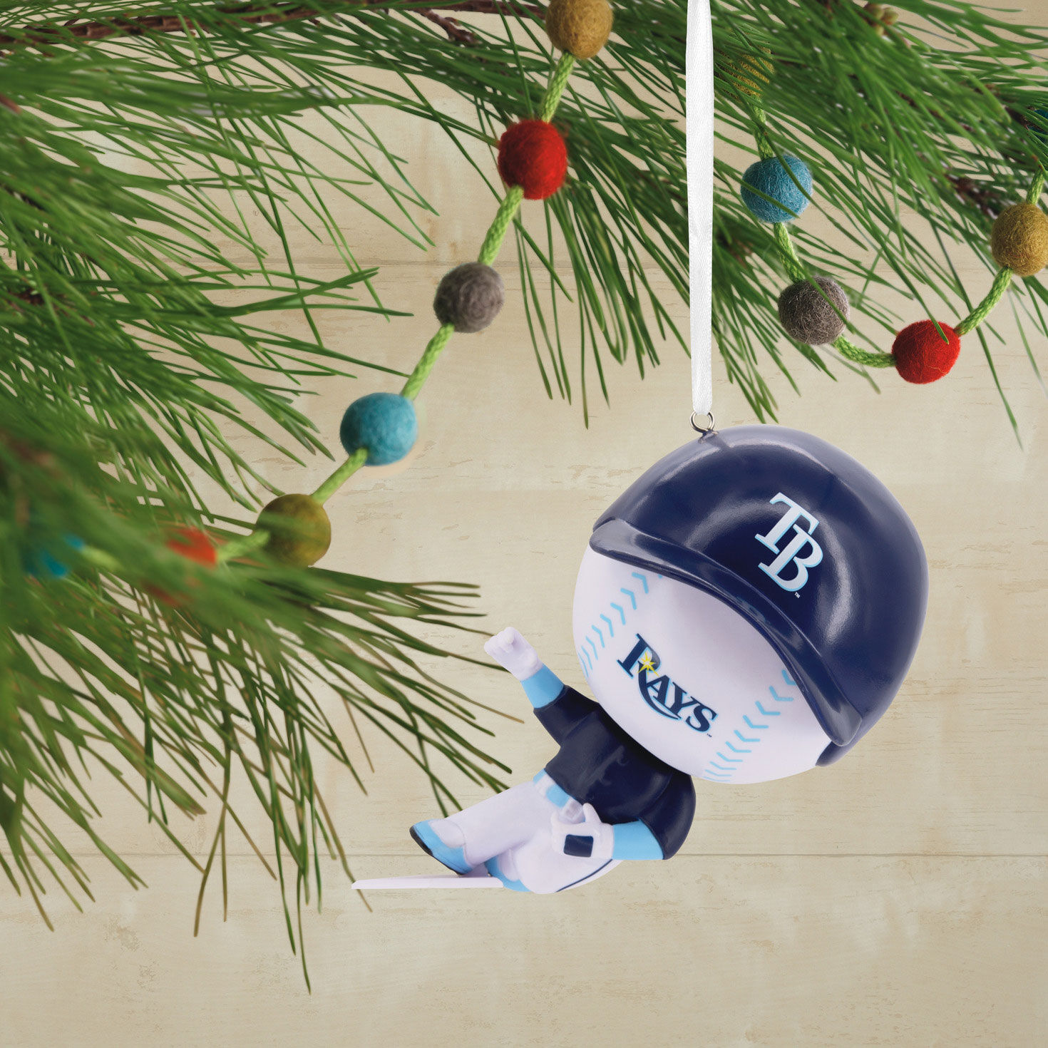 MLB Tampa Bay Rays&trade; Bobblehead Ornament, , large image number 2