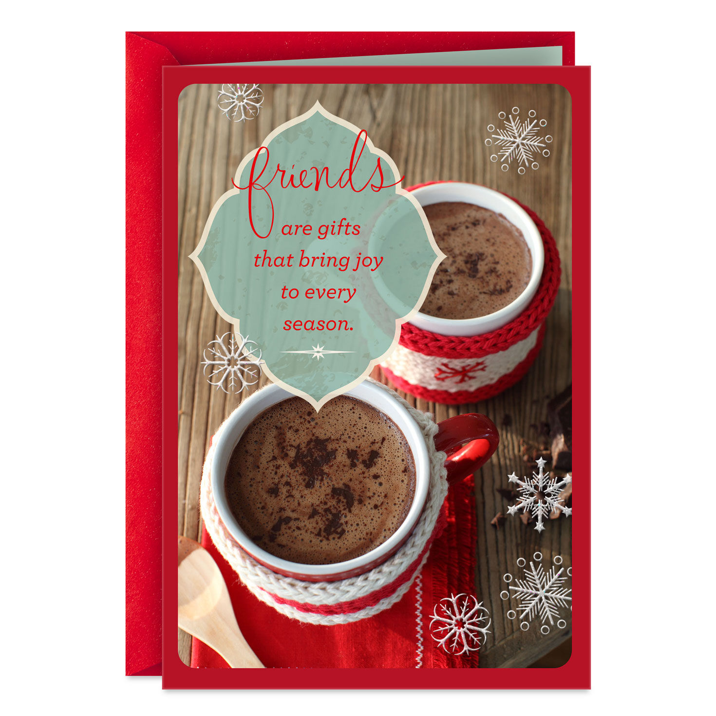 Friends Are Gifts That Bring Joy Religious Christmas Card