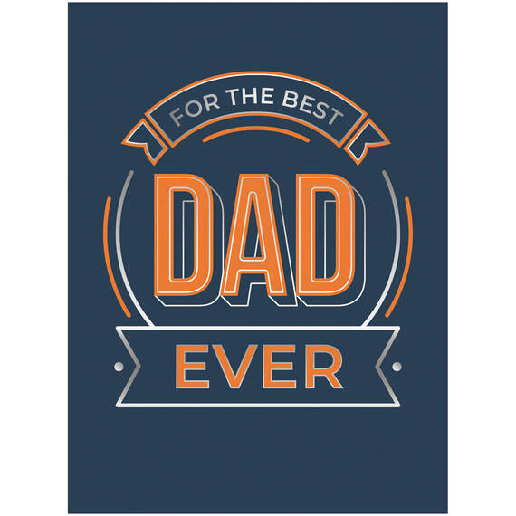 For the Best Dad Ever Gift Book