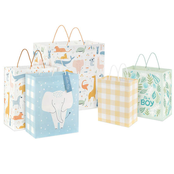 Sweet Baby Boy Gift Bag Collection, , large image number 1