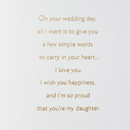 Happiness Ahead Daughter And Son In Law Wedding Card Greeting Cards Hallmark