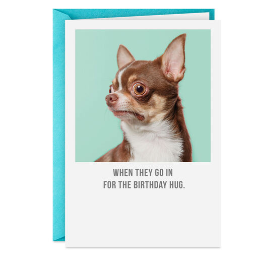 Only Good Surprises Funny Birthday Card, 