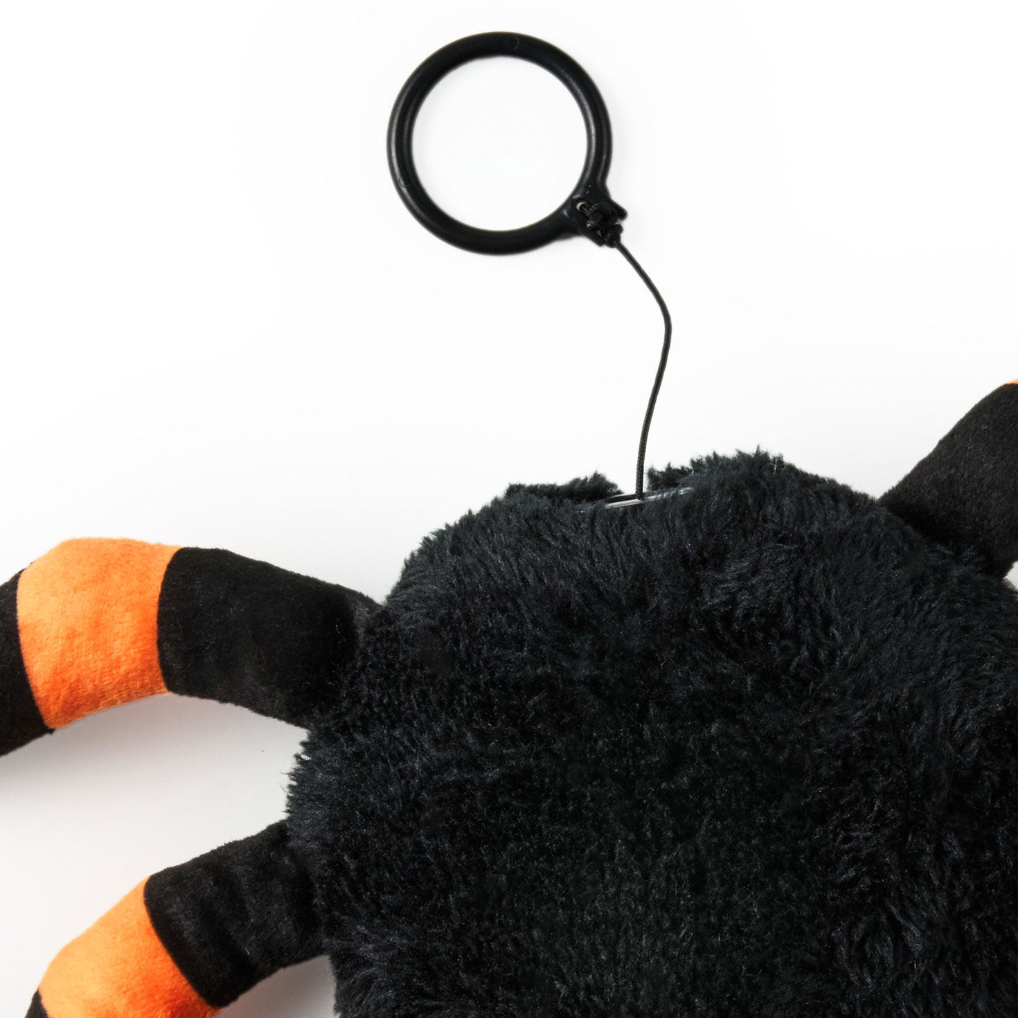 Plush Spider on String upclose detail image number 5