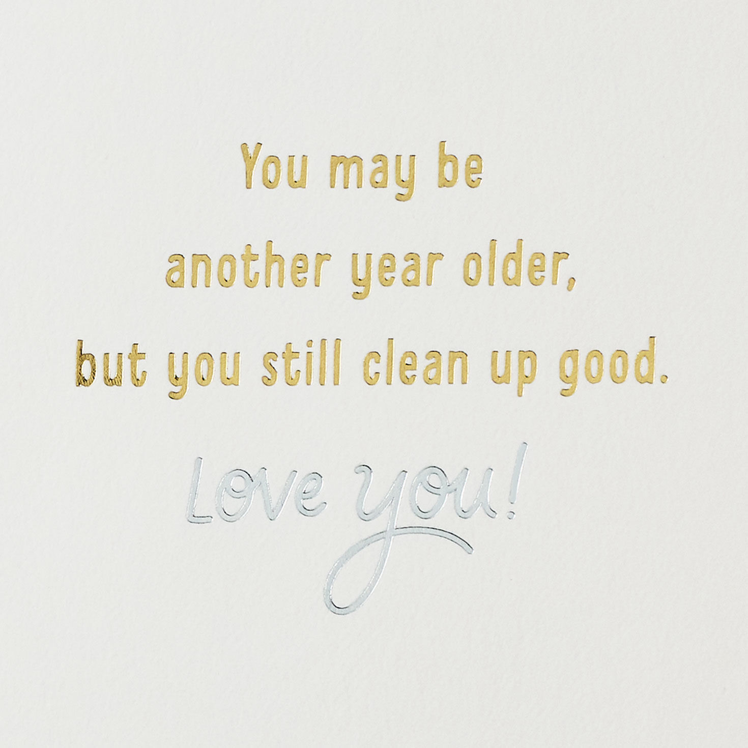 Message in Bathroom Mirror Romantic Birthday Card Sentiment image number 2