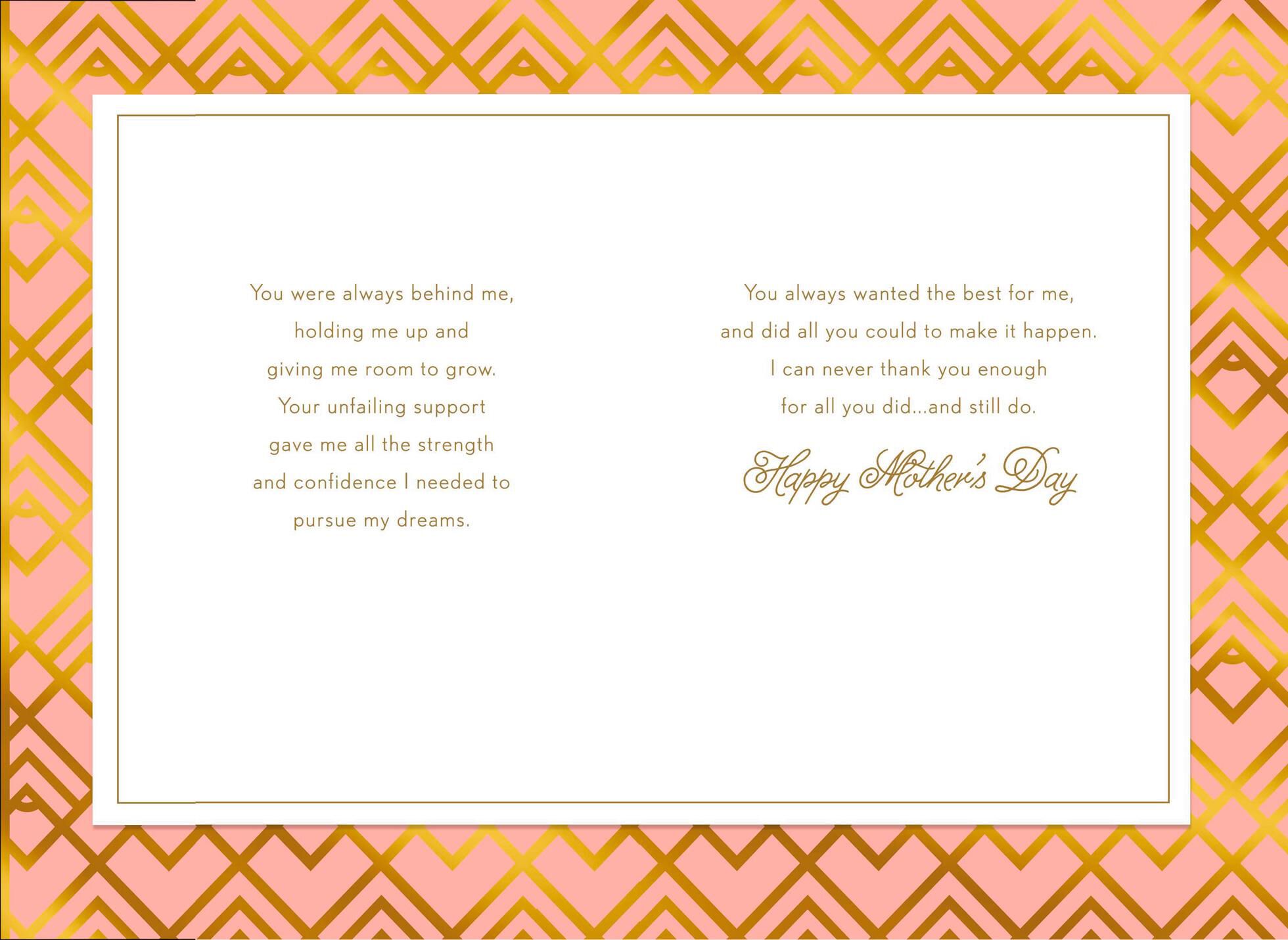 So Much Good Because of You Mother's Day Card