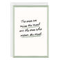 Green and White Personalized Sympathy Card Front image number 1