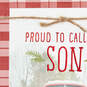 Proud to Call You Son Christmas Card, , large image number 4