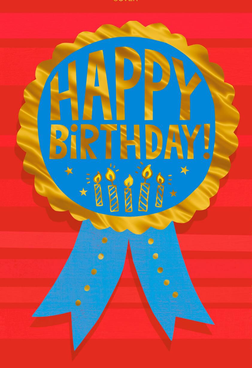 Don’t Settle for Anything With Foil Birthday Card