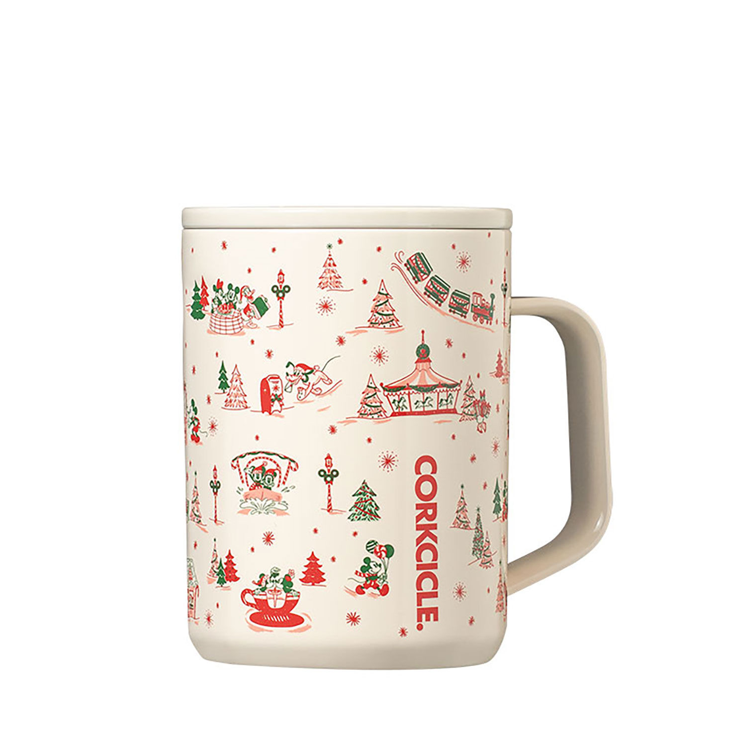Pink Green Disney Hallmark Movie Mug side image number 3