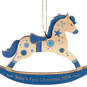 Baby Boy's First Christmas Rocking Horse 2024 Wood Ornament, , large image number 5