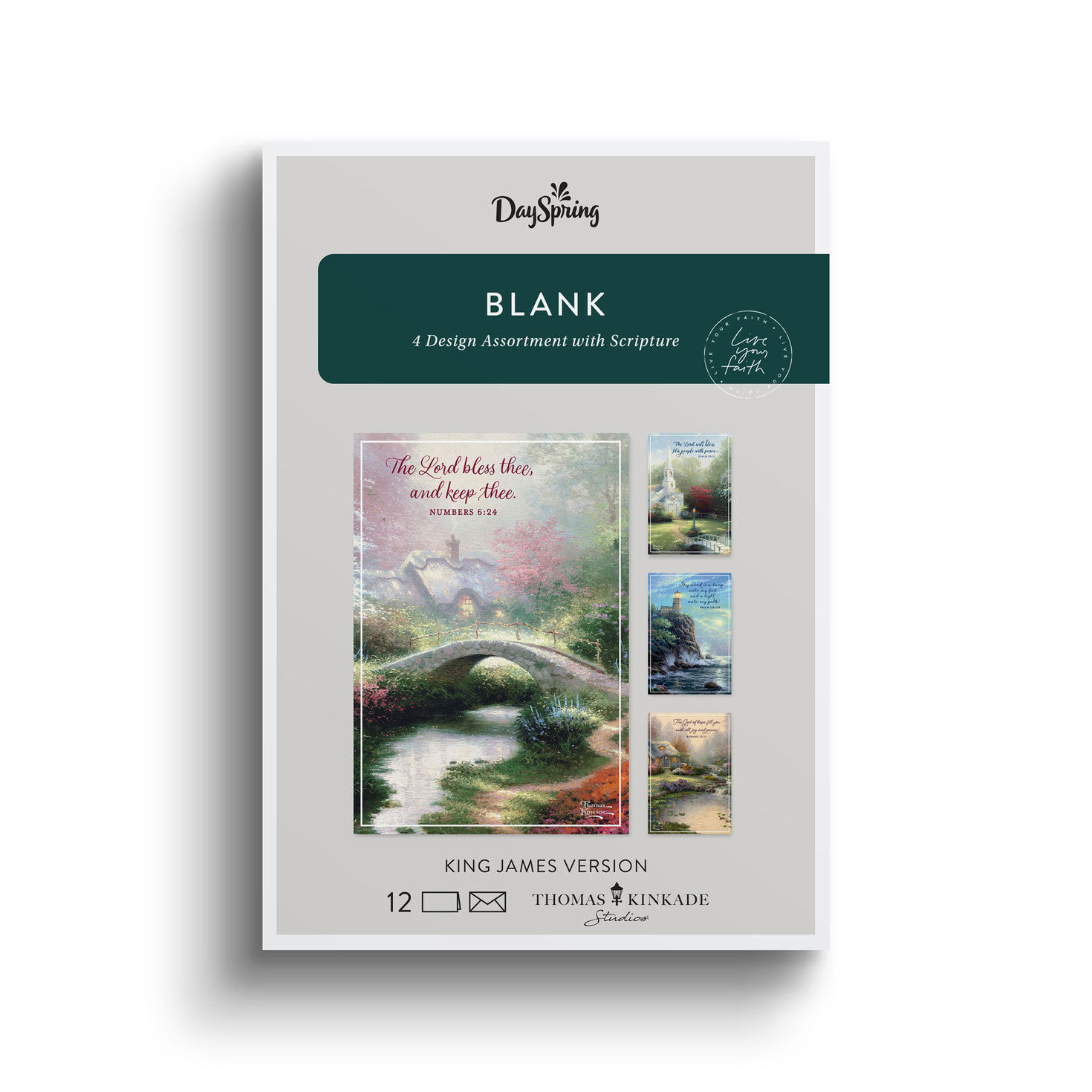 Thomas Kinkade DaySpring Blank Cards Assortment package front image number 2