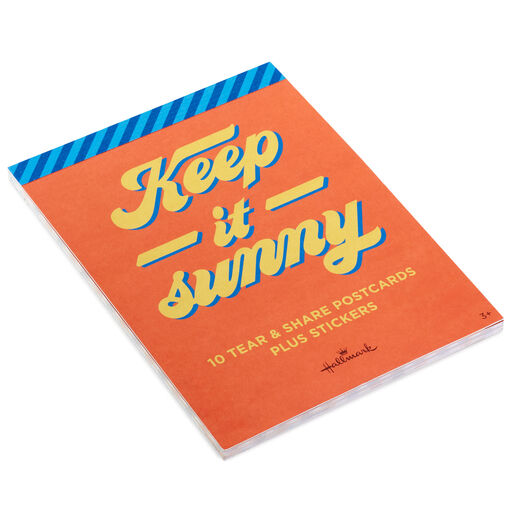 Keep It Sunny Postcards, Book of 10, 
