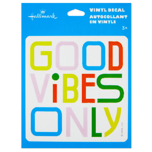 Good Vibes Only Vinyl Decal, 