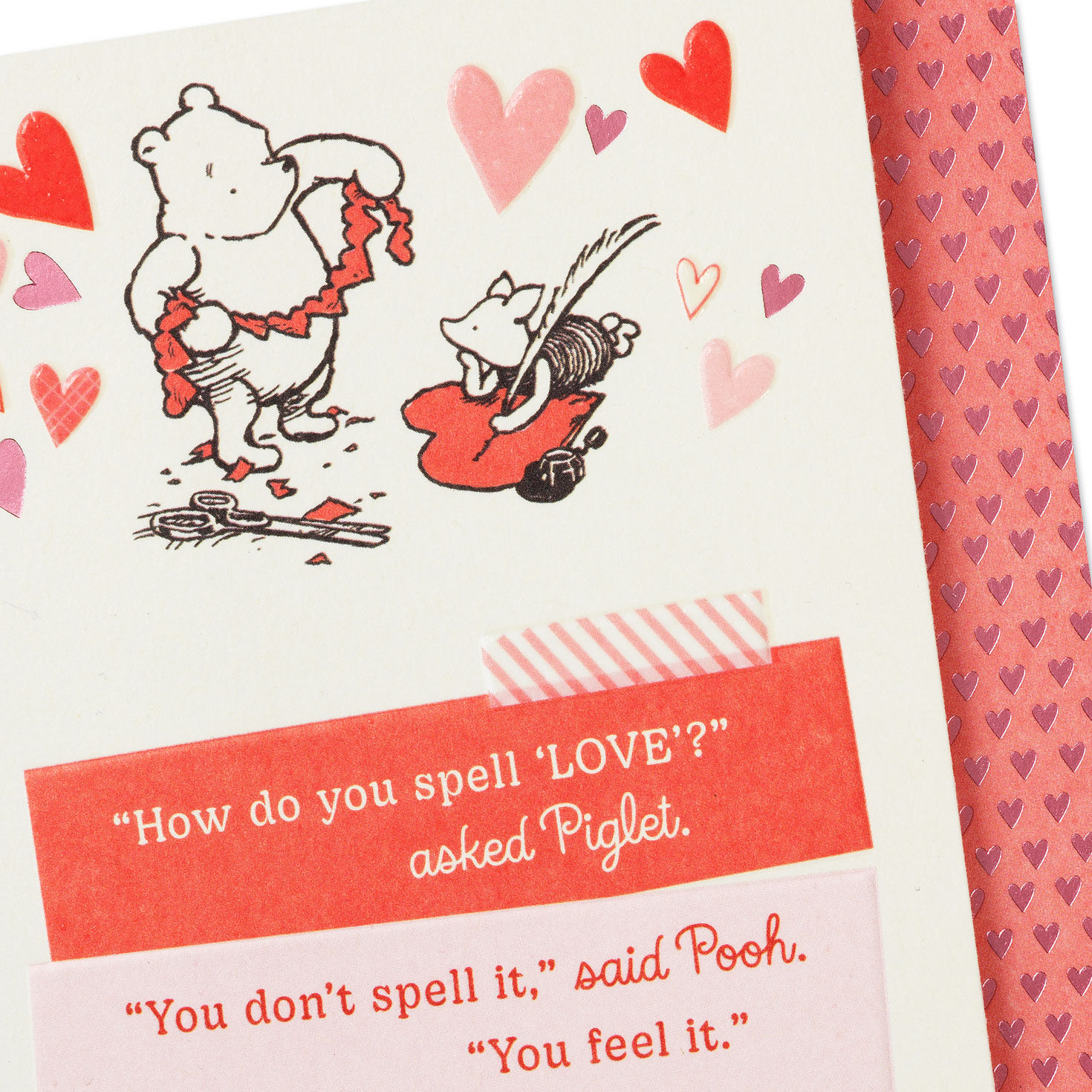 Disney Winnie the Pooh Love Is You Valentine's Day Card for Daughter for only USD 4.59 | Hallmark