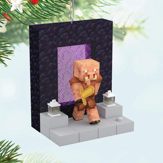 Minecraft Nether Portal Ornament With Light, , large image number 2
