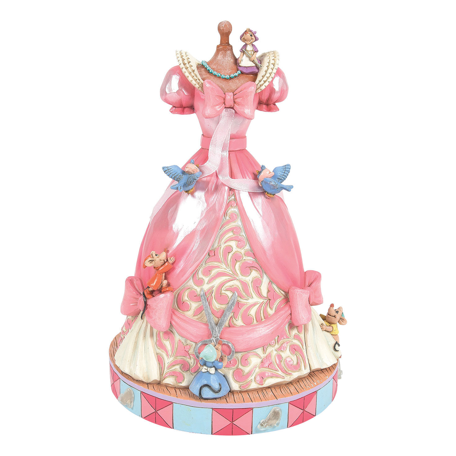 Jim Shore Cinderella's Pink Dress Musical Figurine