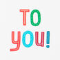 Colorful Letters Christmas Card Sentiment image number 2