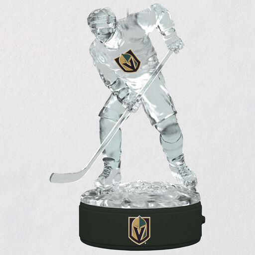 NHL® Vegas Golden Knights™ Ice Hockey Player Ornament With Light, 