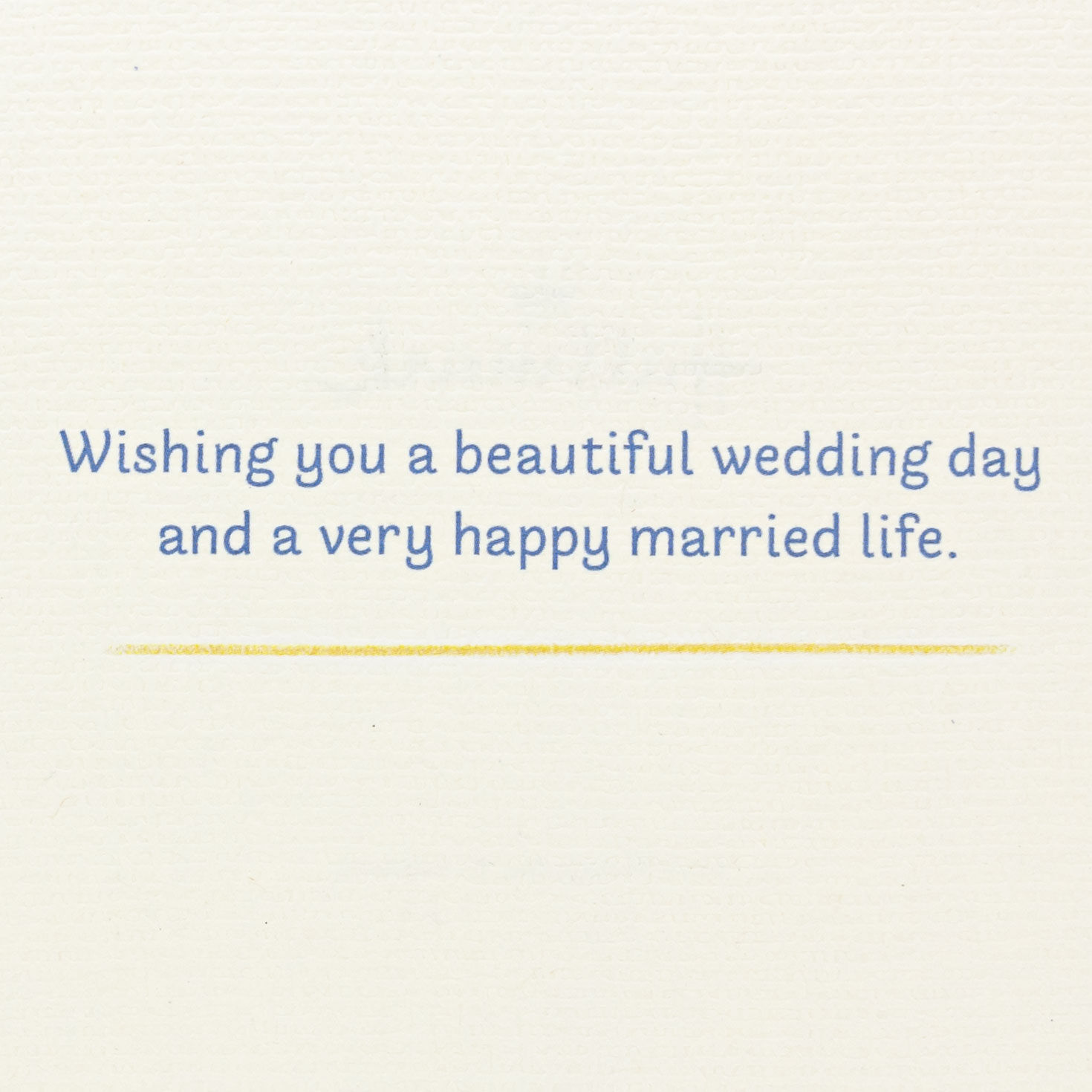 Couple Under Umbrella Wedding Shower Card Sentiment image number 2