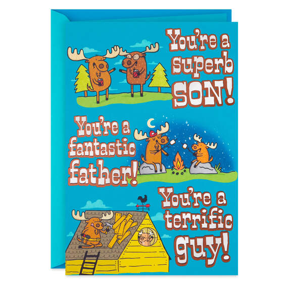 You're a Superb Son and More Funny Father's Day Card