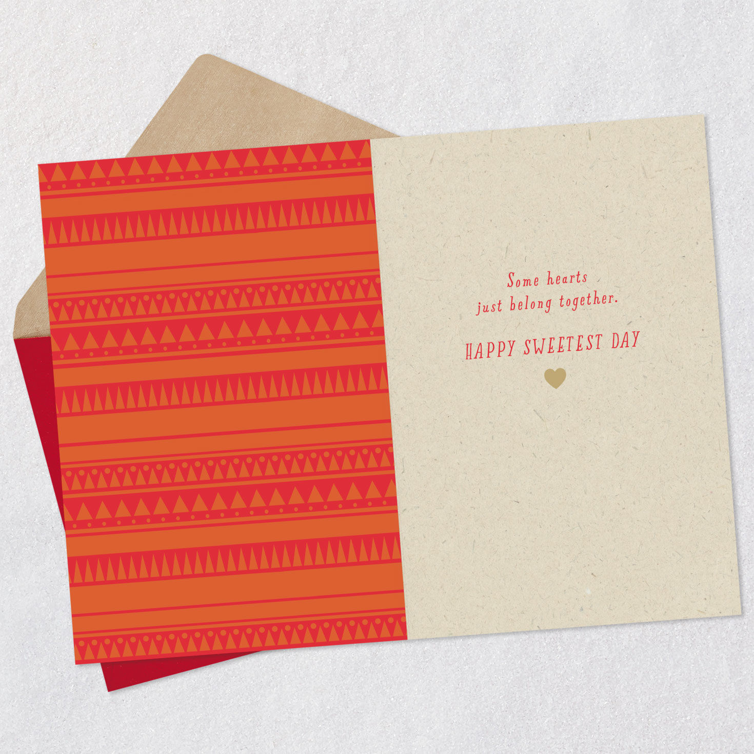 Hearts Belong Together Romantic Sweetest Day Card for only USD 4.99 | Hallmark