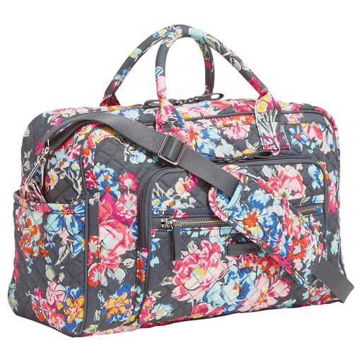 Vera Bradley Iconic Large Travel Duffel Bag In Beary Merry