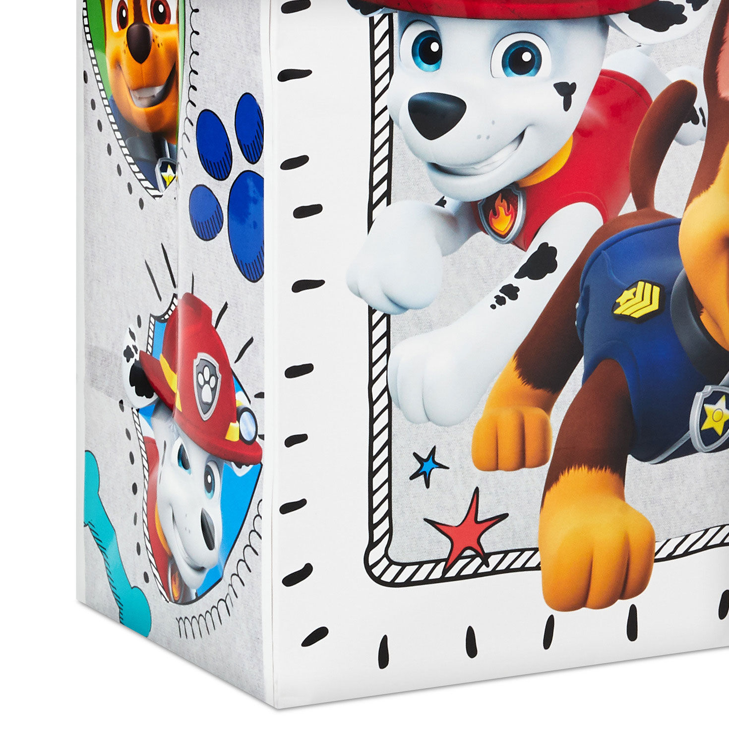 Paw Patrol Pups XL Gift Bag With Tissue upclose view image number 5
