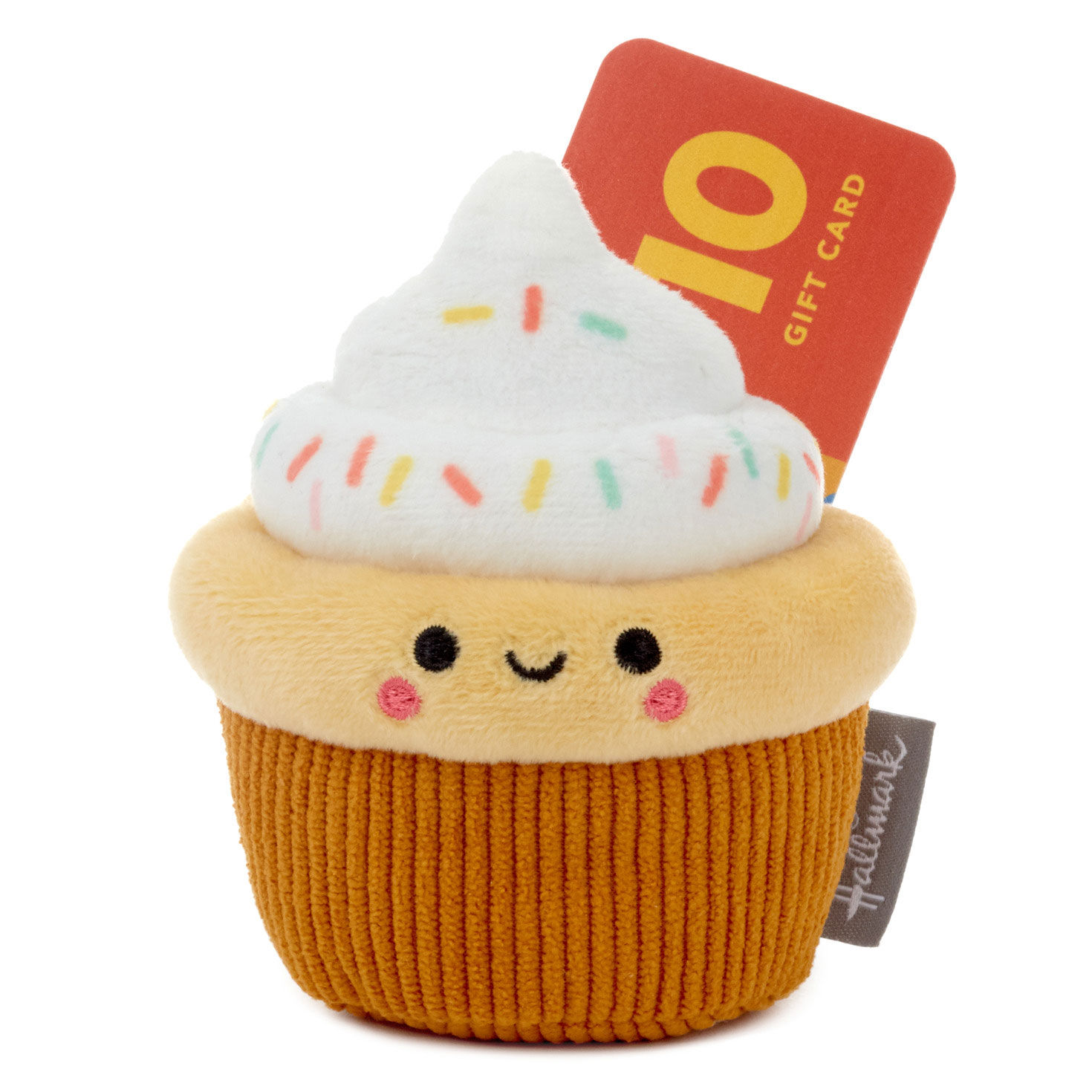 Cupcake Plush Gift Card Holder