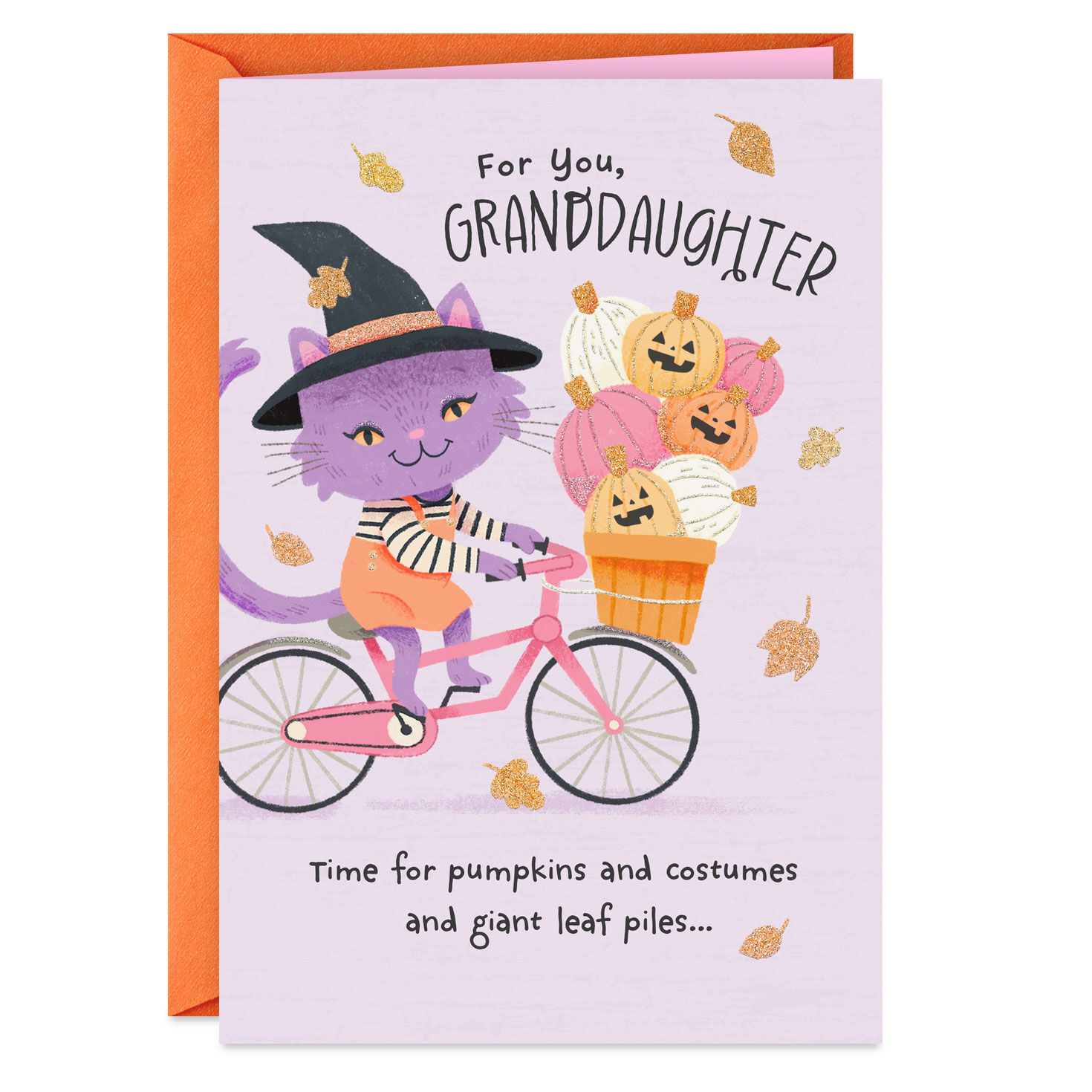 Sweet as Your Smile Halloween Card for Granddaughter