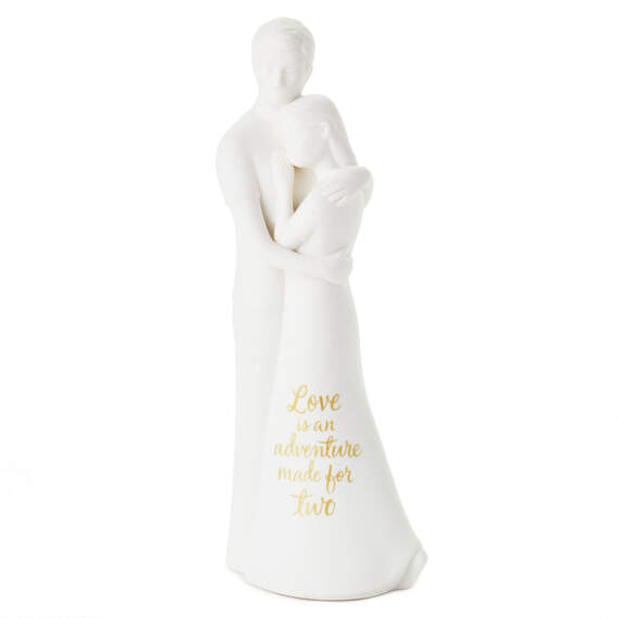 Love Is an Adventure Embracing Couple Figurine, 8.75", , large image number 1