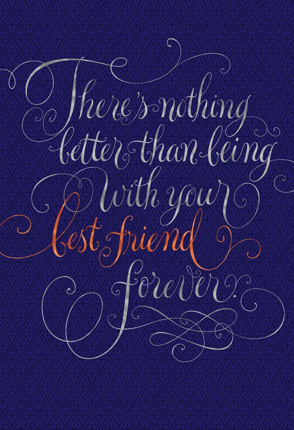 Foil Letters Anniversary Card for Brother and Sister-in-Law