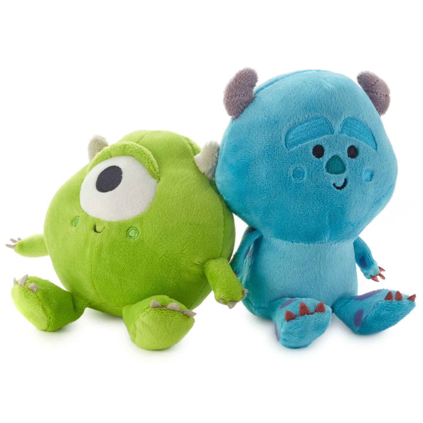 Better Together Disney and Pixar Monsters Inc. Mike and Sulley Magnetic Plush 6 Classic Stuffed Animals Hallmark