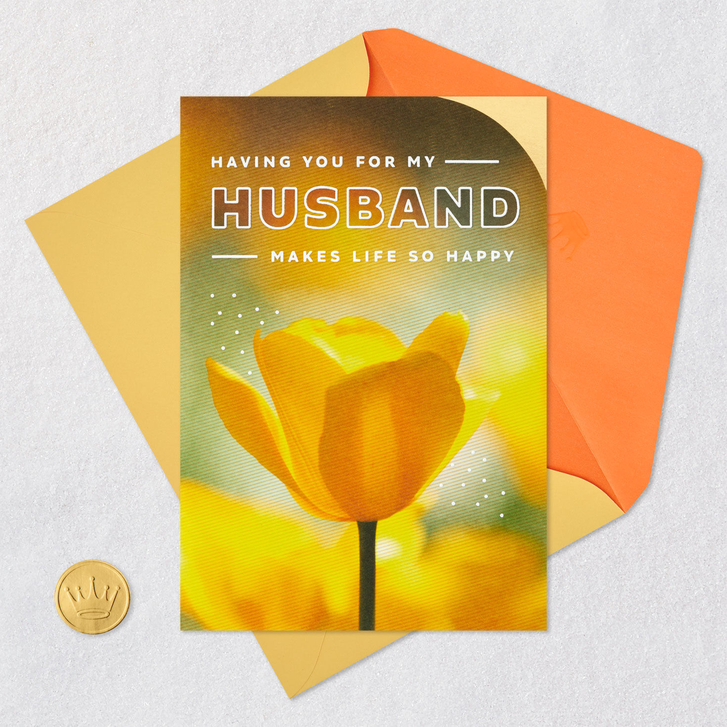 You Make Life So Happy Easter Card for Husband, , large image number 6