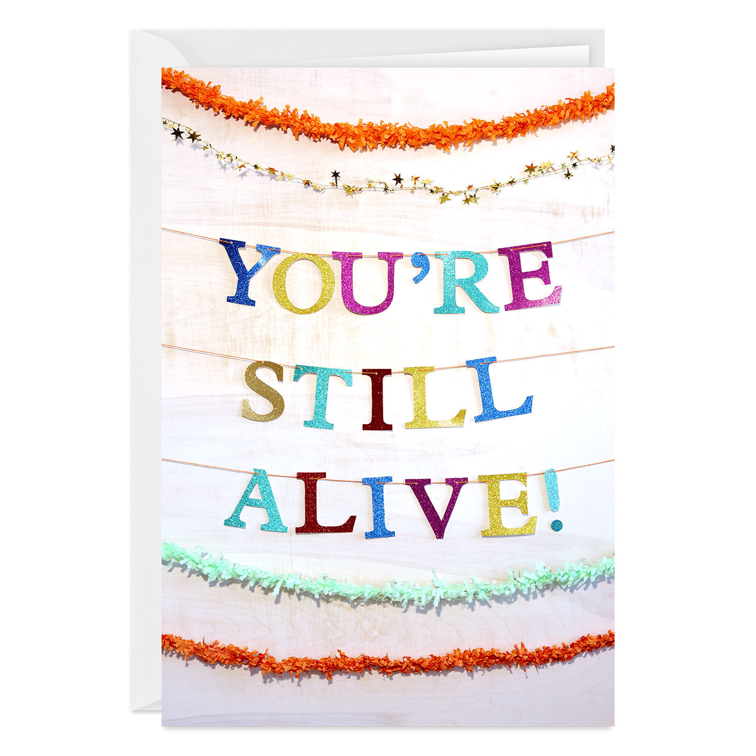 You're Still Alive Funny Custom Birthday Card
