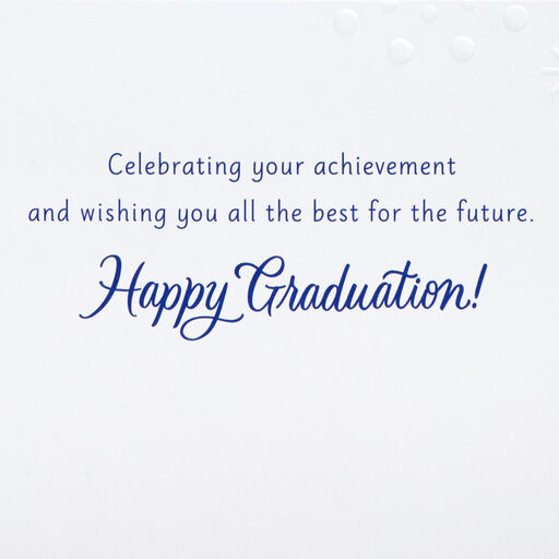 All the Best for the Future Graduation Card, 
