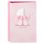 Wonderful World of Love New Baby Girl Card, , large image number 1
