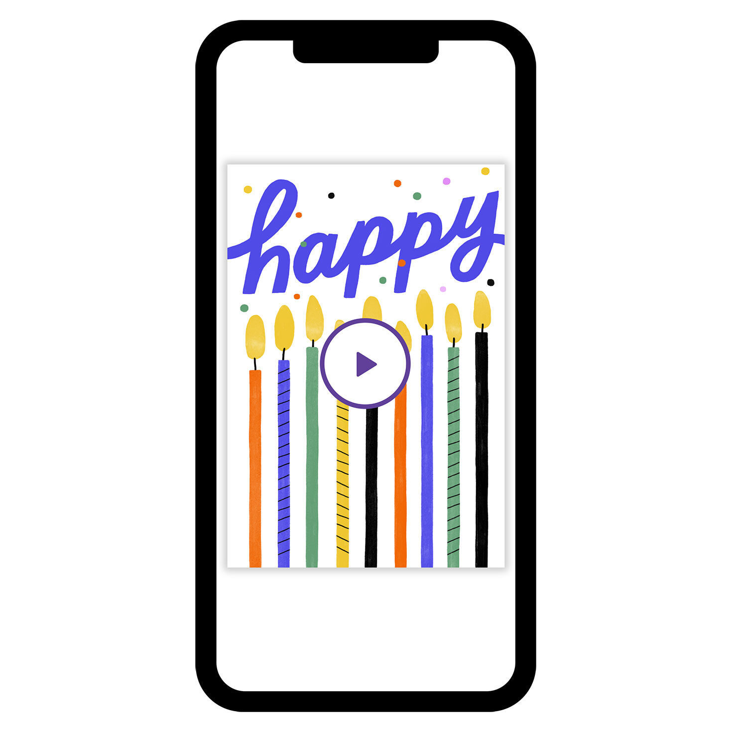 Happy Candles Birthday eCard