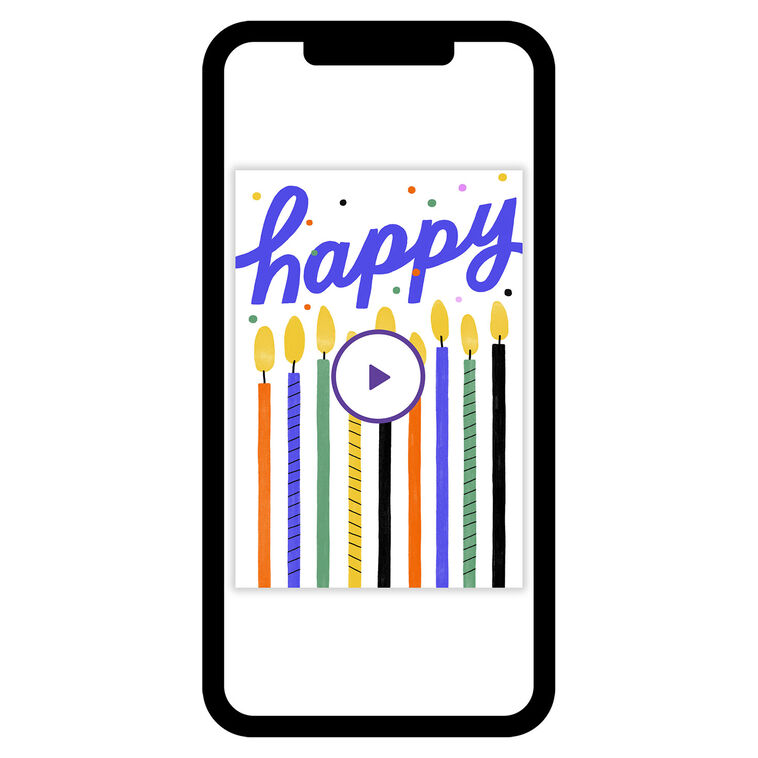 Happy Candles Birthday eCard