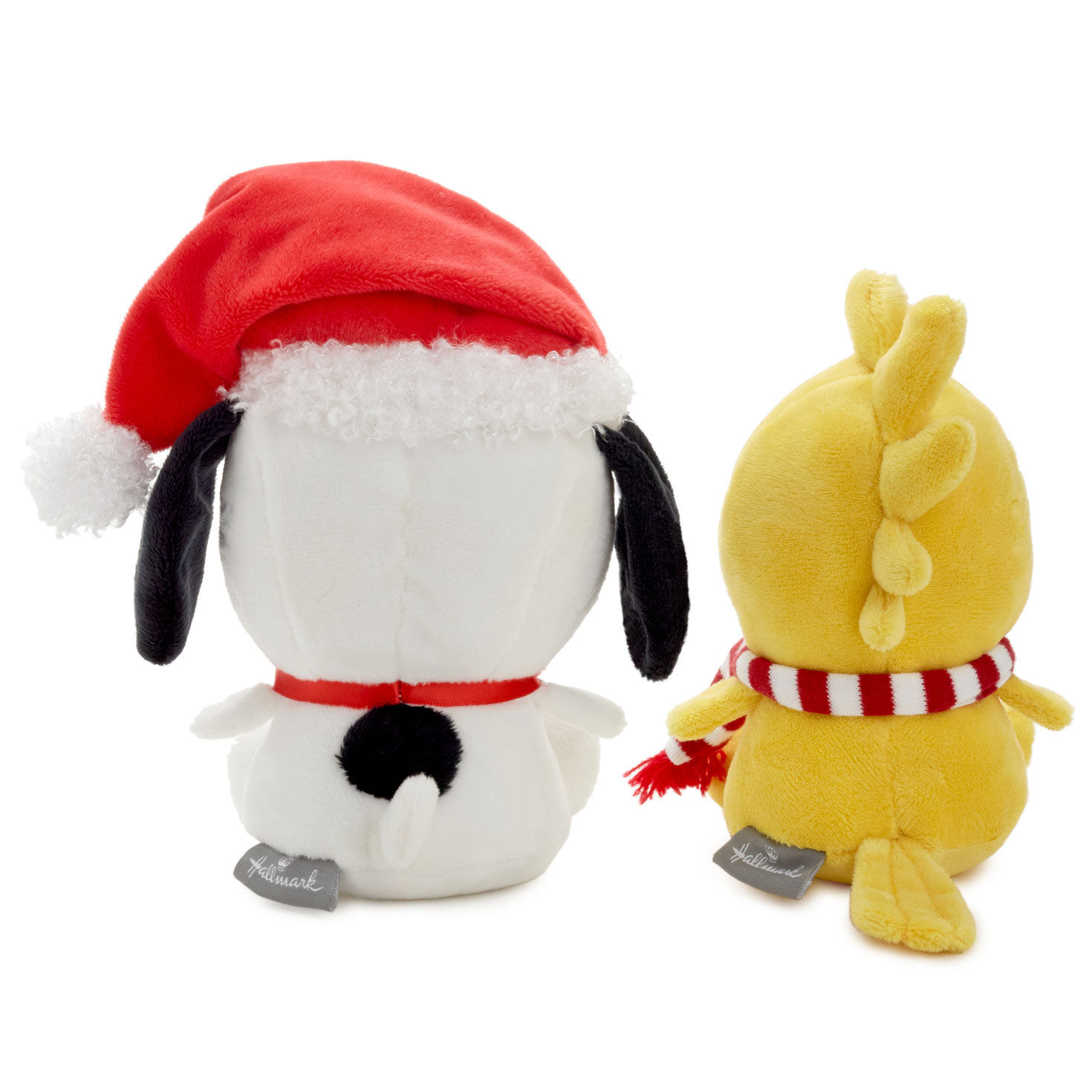 Better Together Peanuts&reg; Holiday Snoopy and Woodstock Magnetic Plush, Set of 2, , large image number 5