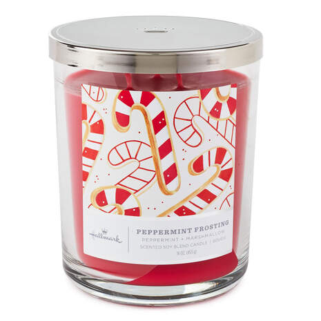 Peppermint Frosting 3-Wick Jar Candle, 16 oz., , large