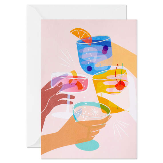 Cocktail Cheers Fill-in-the-Blank Party Invitations, Pack of 10, , large image number 2