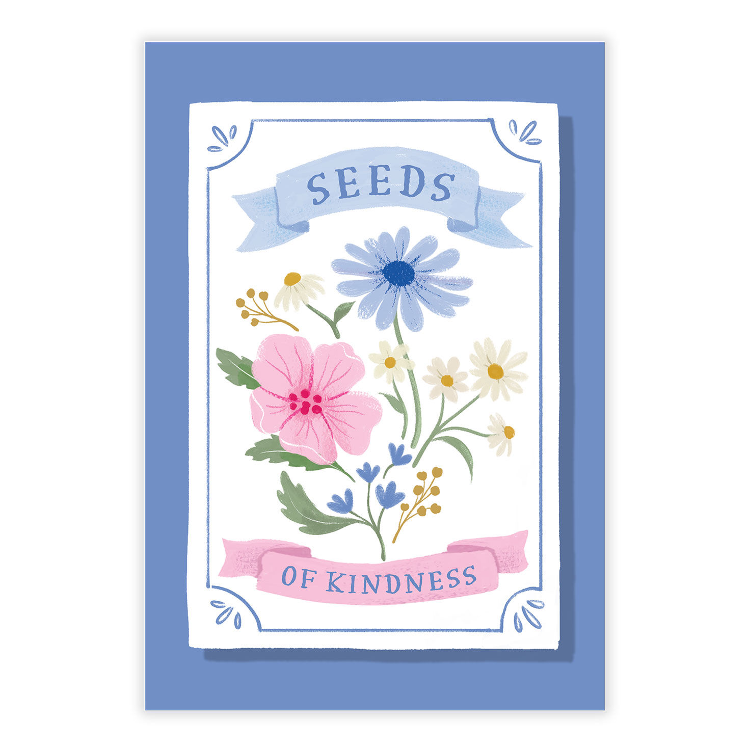 Seeds of Kindness Personalized Thank You Card front image number 2